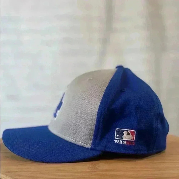 LA Dodgers OC Sports Ball Cap Hat Adjustable Baseball MLB Blue Gray Adult OSFM - Picture 2 of 8